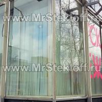 Замена витринного стекла в ЮВАО на Зеленодольской